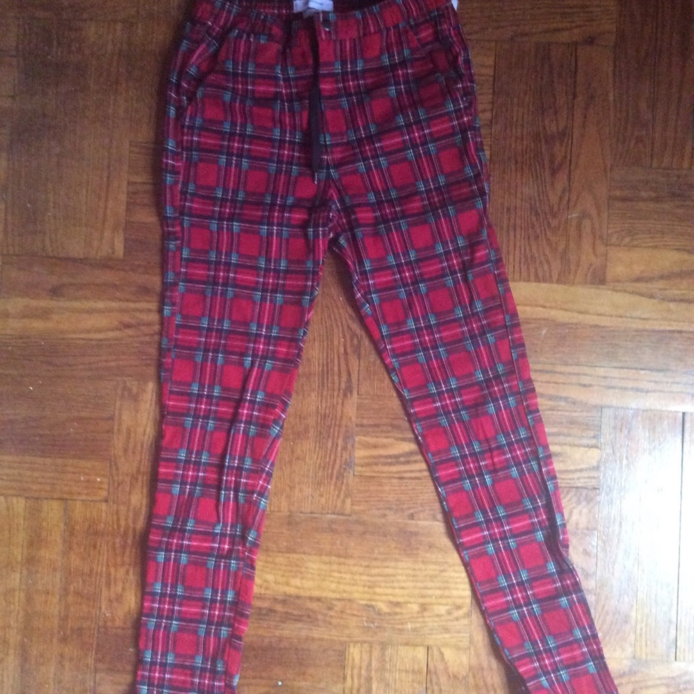 Urban Outfitters Plaid Joggers